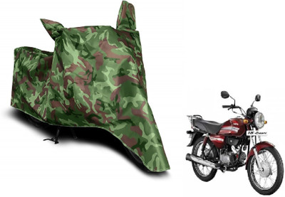 MOCKHE Waterproof Two Wheeler Cover for Hero(HF Dawn, Green)