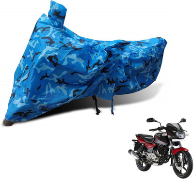 MOCKHE Waterproof Two Wheeler Cover for Bajaj(Pulsar 180 DTS-i, Blue)