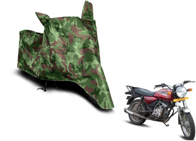 MOCKHE Waterproof Two Wheeler Cover for Bajaj(Boxer AT, Green)