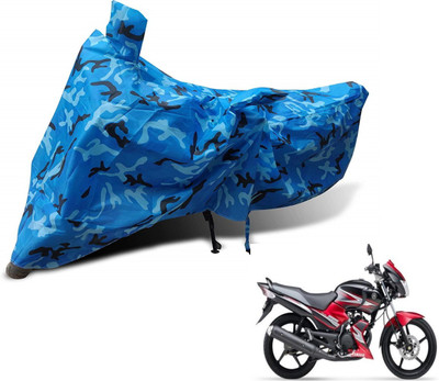 MOCKHE Waterproof Two Wheeler Cover for Yamaha(SS 125, Blue)