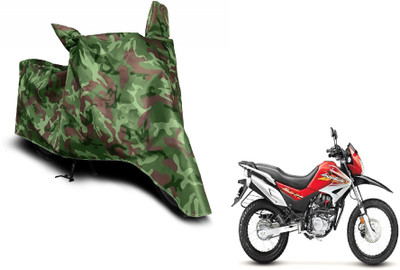 MOCKHE Waterproof Two Wheeler Cover for Hero(Impulse, Green)