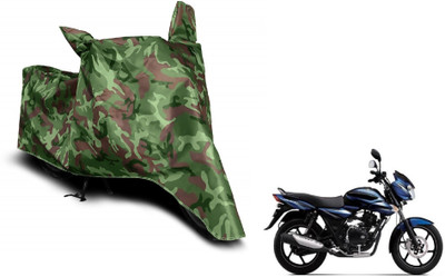 MOCKHE Waterproof Two Wheeler Cover for Bajaj(Discover 135, Green)