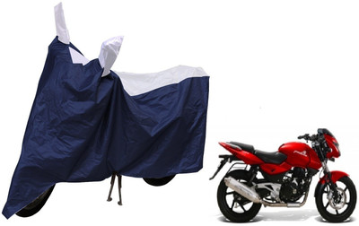 MOCKHE Waterproof Two Wheeler Cover for Bajaj(Pulsar 200 NS DTS-i, Silver)