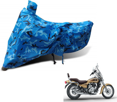 MOCKHE Waterproof Two Wheeler Cover for Bajaj(Avenger, Blue)