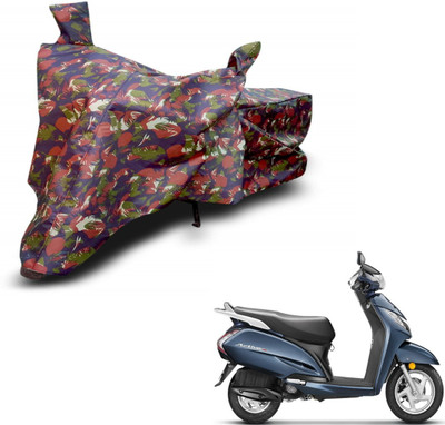 MOCKHE Waterproof Two Wheeler Cover for Honda(Activa 3G, Brown)