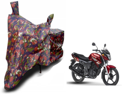 MOCKHE Waterproof Two Wheeler Cover for Yamaha(SZ X, Brown)