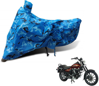 MOCKHE Waterproof Two Wheeler Cover for Bajaj(Avenger 150 Street, Blue)