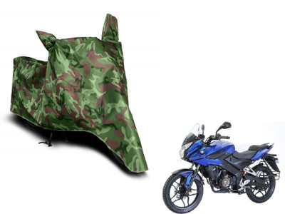 MOCKHE Waterproof Two Wheeler Cover for Bajaj(Pulsar AS 150, Green)