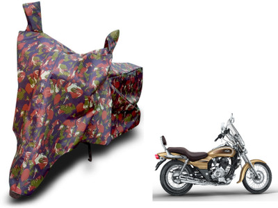 MOCKHE Waterproof Two Wheeler Cover for Bajaj(Avenger, Brown)