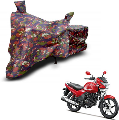MOCKHE Waterproof Two Wheeler Cover for Hero(Achiever, Brown)