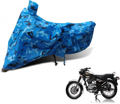 MOCKHE Waterproof Two Wheeler Cover for Hero(HF Deluxe, Blue)