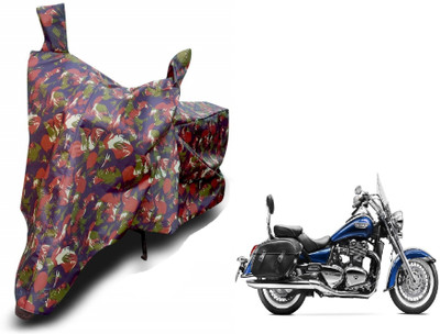 MOCKHE Waterproof Two Wheeler Cover for Triumph(Thunderbird, Brown)