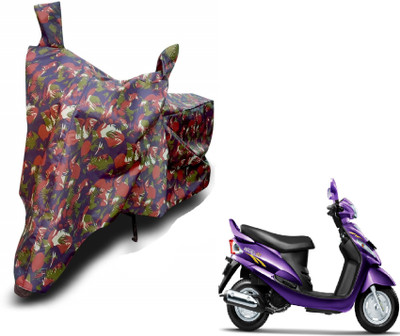 MOCKHE Waterproof Two Wheeler Cover for Mahindra(Rodeo, Multicolor)
