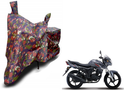MOCKHE Waterproof Two Wheeler Cover for Yamaha(SZ-S, Brown)