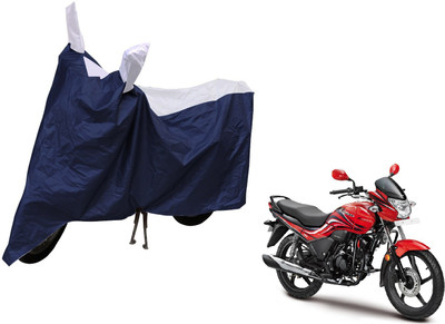 MOCKHE Waterproof Two Wheeler Cover for Hero(Passion Xpro, Silver)