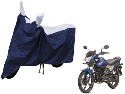 MOCKHE Waterproof Two Wheeler Cover for Honda(CB Shine SP, Silver)