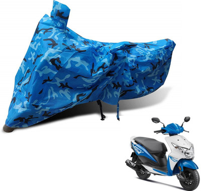 MOCKHE Waterproof Two Wheeler Cover for Honda(Deo, Blue)