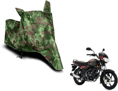 MOCKHE Waterproof Two Wheeler Cover for Bajaj(Discover, Green)