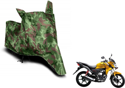 MOCKHE Waterproof Two Wheeler Cover for Honda(CB Twister, Green)