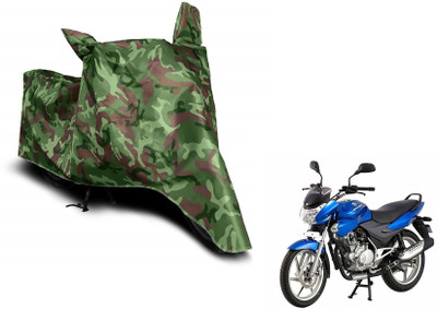 MOCKHE Waterproof Two Wheeler Cover for Bajaj(Discover 150 s, Green)