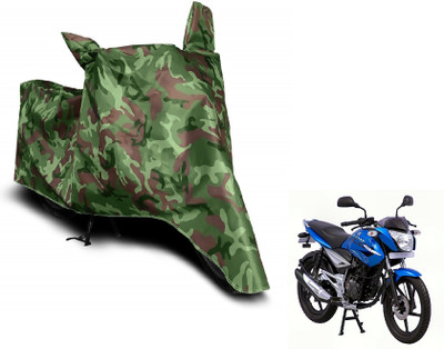 MOCKHE Waterproof Two Wheeler Cover for Bajaj(XCD 125cc, Green)