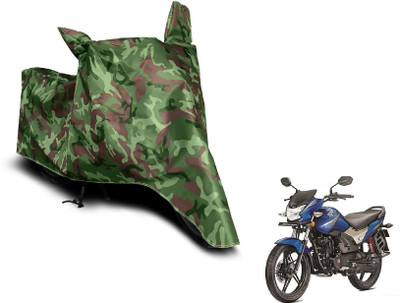 MOCKHE Waterproof Two Wheeler Cover for Honda(CB Shine SP, Green)