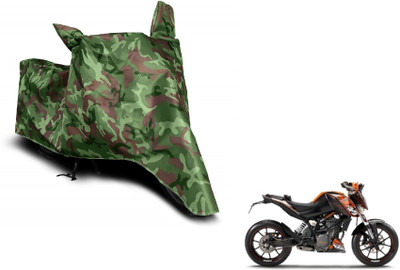 MOCKHE Waterproof Two Wheeler Cover for KTM(Duke 200, Green)