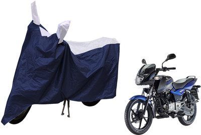 MOCKHE Waterproof Two Wheeler Cover for Bajaj(Pulsar 150 DTS-i, Silver)