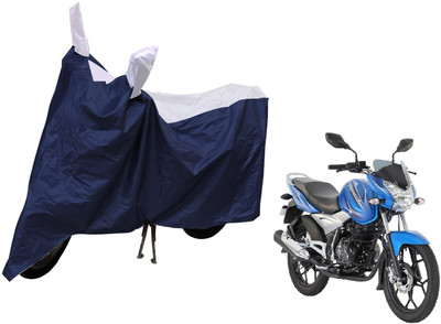 MOCKHE Waterproof Two Wheeler Cover for Bajaj(Discover 125 DTS-i, Silver)
