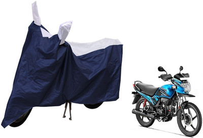 MOCKHE Waterproof Two Wheeler Cover for Hero(Passion Pro, Silver)