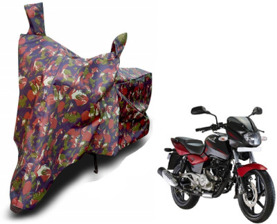 MOCKHE Waterproof Two Wheeler Cover for Bajaj(Pulsar 180 DTS-i, Multicolor)