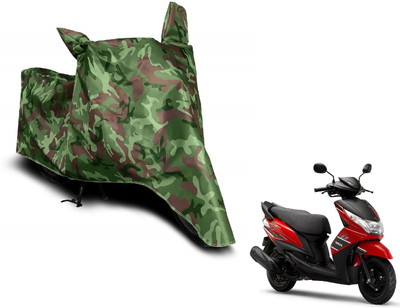 MOCKHE Waterproof Two Wheeler Cover for Yamaha(Ray Z, Green)