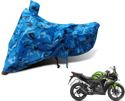 MOCKHE Waterproof Two Wheeler Cover for Honda(CBR 150R, Blue)