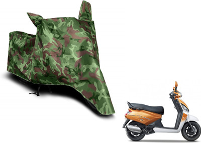 MOCKHE Waterproof Two Wheeler Cover for Mahindra(Gusto, Green)