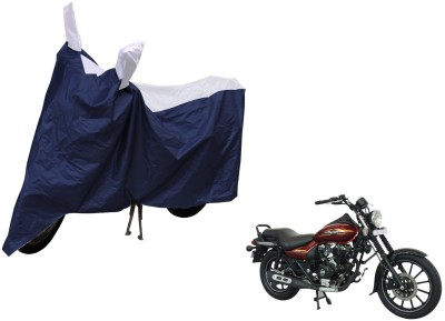 MOCKHE Waterproof Two Wheeler Cover for Bajaj(Avenger 150 Street, Silver)