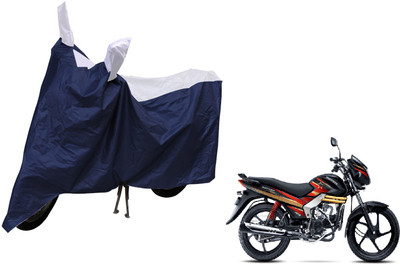 MOCKHE Waterproof Two Wheeler Cover for Mahindra(Centuro, Silver)