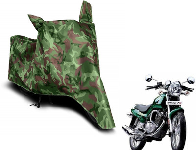 MOCKHE Waterproof Two Wheeler Cover for TVS(Fiero F2, Green)