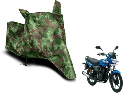 MOCKHE Waterproof Two Wheeler Cover for Bajaj(Platina 125, Green)