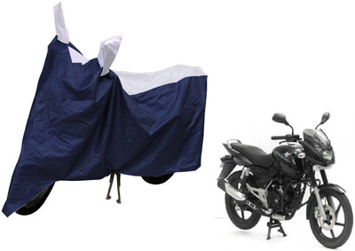 MOCKHE Waterproof Two Wheeler Cover for Bajaj(Pulsar 180 DTS-i, Silver)