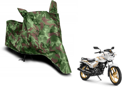 MOCKHE Waterproof Two Wheeler Cover for TVS(Star City Plus, Green)
