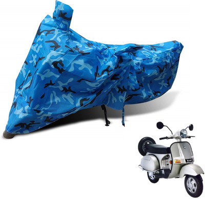 MOCKHE Waterproof Two Wheeler Cover for Bajaj(Chetak, Blue)