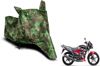 MOCKHE Waterproof Two Wheeler Cover for Yamaha(SS 125, Green)