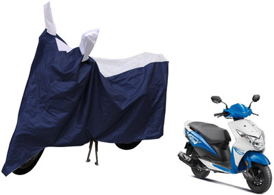 MOCKHE Waterproof Two Wheeler Cover for Honda(Deo, Silver)