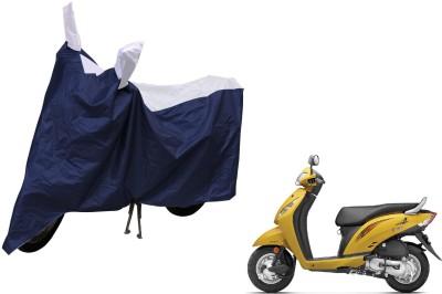 MOCKHE Waterproof Two Wheeler Cover for Honda(Activa i, Silver)