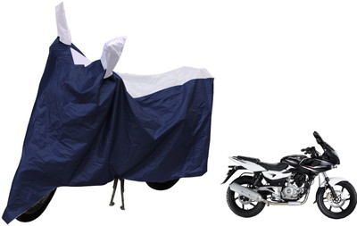 MOCKHE Waterproof Two Wheeler Cover for Bajaj(Pulsar 220 DTS-i, Silver)