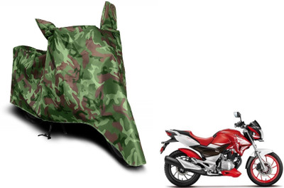 MOCKHE Waterproof Two Wheeler Cover for Hero(CBZ Extreme, Green)