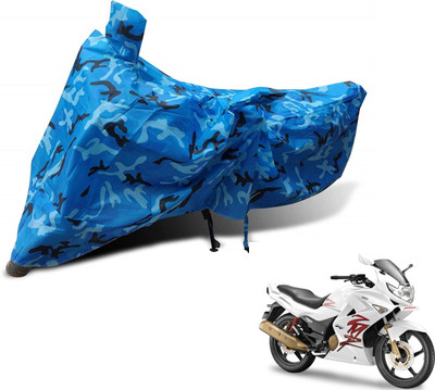 MOCKHE Waterproof Two Wheeler Cover for Hero(Karizma ZMR, Blue)