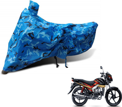 MOCKHE Waterproof Two Wheeler Cover for Mahindra(Centuro, Blue)