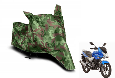 MOCKHE Waterproof Two Wheeler Cover for Bajaj(Discover 150 f, Green)