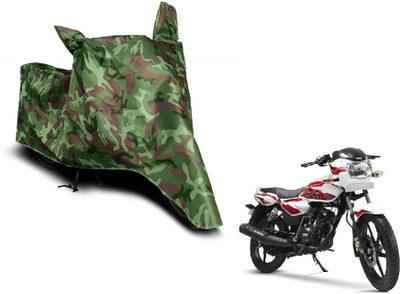 MOCKHE Waterproof Two Wheeler Cover for TVS(Phoenix 125, Green)